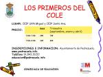 2013-2014 Primeros del cole en Pedrezuela