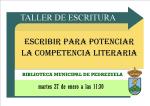 2015 II taller de escritura 27 DE ENERO Pedrezuela